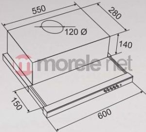 Okap Zelmer ZWT 6024 AB 2