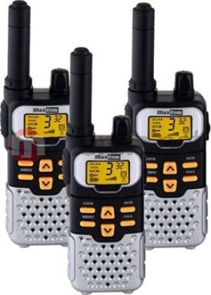 Krótkofalówka Maxcom WT 210 Trio z akcesoriami 1