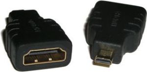 Adapter AV LogiLink HDMI Micro - HDMI czarny (AH0010) 1