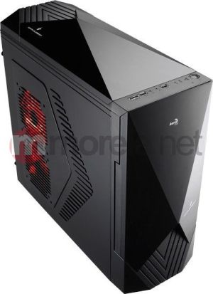 Obudowa Aerocool PGS SIXTH ELEMENT czarno/czerwona (AEROPGSSIXTH-BK/RED) 1