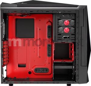 Obudowa Aerocool PGS SIXTH ELEMENT czarno/czerwona (AEROPGSSIXTH-BK/RED) 3