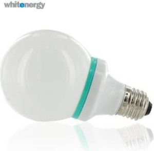 Whitenergy Żarówka LED |E27 |78 LED |4W |230V |zimna biała |kula B80 |(7298) 1