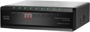 Switch Cisco SLM2008T-EU, 8x 10/100/1000 Mbps (SG 200-08) 1