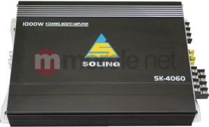 Wzmacniacz samochodowy Soling SK-4060 4X60W 1