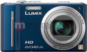 Aparat cyfrowy Panasonic DMC-TZ 10 blau (DMC-TZ10EG-A) 1