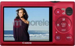 Aparat cyfrowy Canon IXUS 220 HS (5100B007AA) czerwony 2
