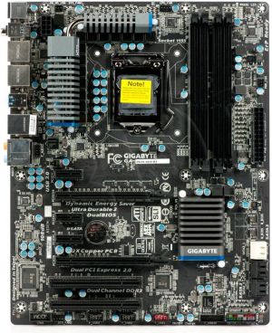 Płyta główna Gigabyte GA-P67A-UD4-B3 Intel P67 LGA 1155 (2xPCX/VGA/DZW/GLAN/SATA3/USB3/RAID/DDR3/SLI/CROSSFIRE) 1