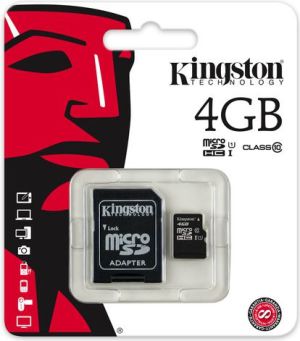 Karta Kingston MicroSDHC Class 10  (SDC104GB) 3