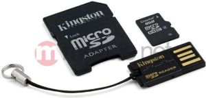 Karta Kingston MicroSDHC 8 GB Class 4  (MBLY4G28GB) 1