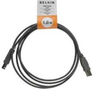 Kabel USB Belkin USB-A - 1.8 m Czarny (F3U133R1.8M) 1
