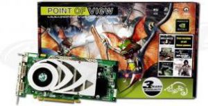 Karta graficzna Point Of View GeForce 7800 7800GTX 256MB 256BIT TV DVI (VGA150800) 1