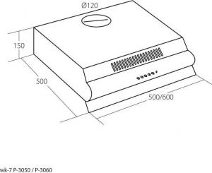 Okap Akpo WK-7 P3060 IX 2