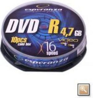 Esperanza DVD-R 4.7 GB 16x 10 sztuk (E5905784763262) 1