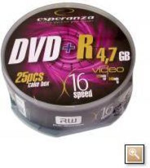 Esperanza DVD+R 4.7 GB 16x 25 sztuk (E5905784763316) 1