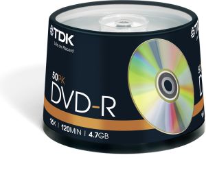 TDK DVD-R 50 sztuk (DVDR47CBED50V) 1