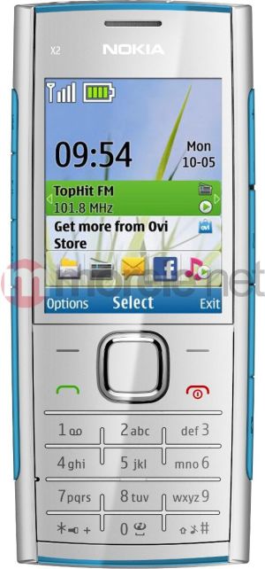 Telefon komórkowy Nokia X2-00 BLUE 1