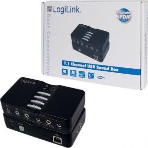 Karta dźwiękowa LogiLink USB Sound Box 7.1 (UA0099) 9