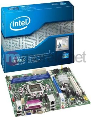 Płyta główna Intel DH61CR Clems Cove, H61, DDR 1333, SATA, GBLAN, mATX, BOX (BOXDH61CRB3) 1
