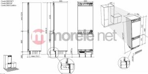 Lodówka Mastercook LCB-1020FNF 5