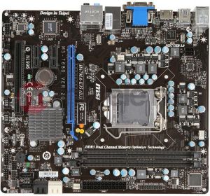 Płyta główna MSI 67MA-E35 (B3) Intel H67 LGA 1155 (PCX/VGA/DZW/GLAN/SATA3/USB3/RAID/DDR3) mATX 1