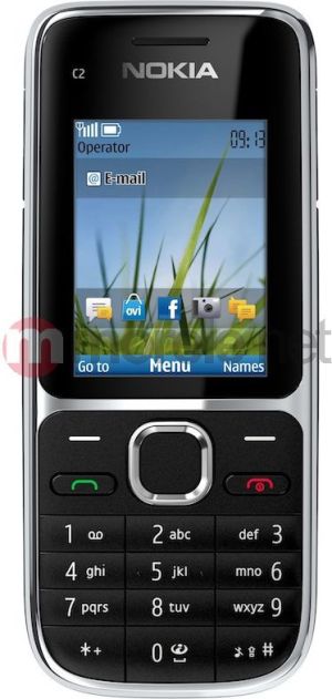 Telefon komórkowy Nokia C2-01 Black 1