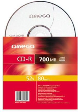 Omega CD-R 700 MB 52x 1 sztuka (56159) 1