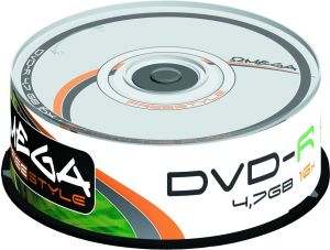 Omega DVD-R 4.7 GB 16x 25 sztuk (56815) 1