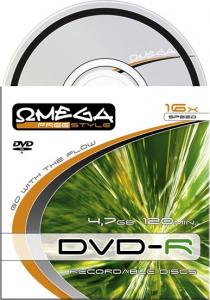 Omega FREESTYLE DVD-R 4,7GB 16X SAFE PACK*1 [56613] 1