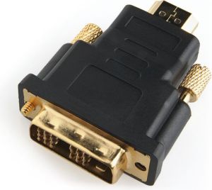 Adapter AV Gembird HDMI - DVI-D czarny (A-HDMI-DVI-1) 1