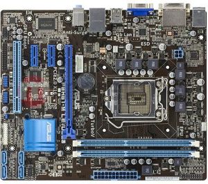 Płyta główna Asus P8H61-M LE/USB3 R3.0 Intel H61 LGA 1155 (PCX/VGA/DZW/GLAN/SATA/USB3/DDR3) mATX 1