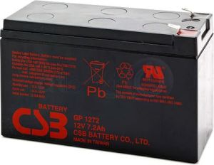 CSB CSB zestaw 6 akumulatorów GP1272 F2 12V/7.2Ah (GP1272 F2x6) 1