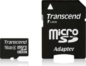 Karta Transcend MicroSDHC 16 GB Class 4  (TS16GUSDHC4) 1