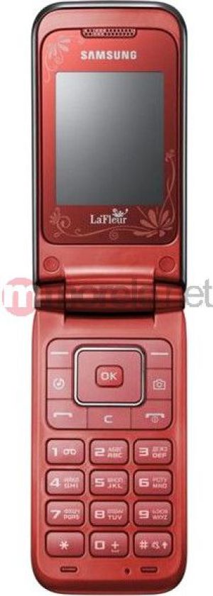 Telefon komórkowy Samsung E2530 Red 1