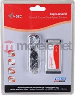 Kontroler I-TEC Express Card - 1x USB 3.0 SuperSpeed (EX1USB3) 2