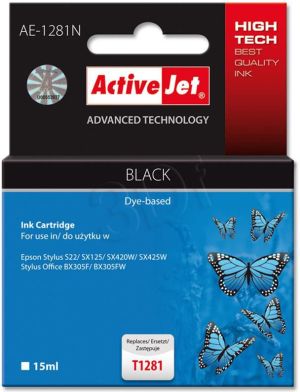 Tusz Activejet tusz AE-1281N / T-1281 (black) 1