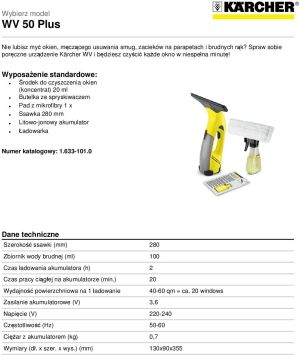 Myjka do okien Karcher WV 50 plus (1.633-101.0) 6