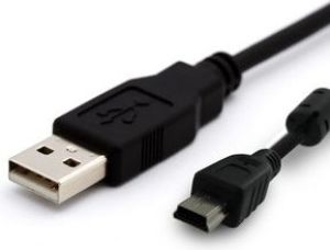 Kabel USB 4World kabel USB AM/B mini (07600) 1