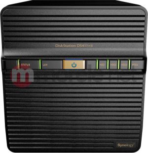 Macierz dyskowa Synology DS411+II 4-bay NAS (D510/1GB/1GBLAN/eSATA) 2