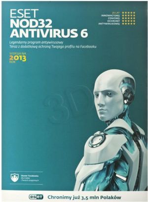 ESET NOD32 Antivirus 1 urządzenie 36 miesięcy  (ENAK3Y1D) 1