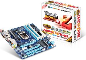 Płyta główna Gigabyte GA-Z68MX-UD2H-B3, Z68, DDR3-1333 MHz, 3xSATA2, 2xSATA3, RAID, GLAN, ATX (GA-Z68MX-UD2H-B3) 1