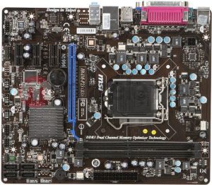 Płyta główna MSI H61M-P23 (B3) Intel H61 LGA 1155 (PCX/VGA/DZW/GLAN/SATA/DDR3) mATX 1