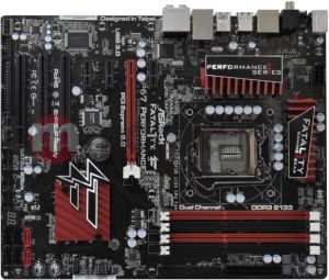 Płyta główna ASRock Fatal1ty P67 PERFORMANCE Intel P67 LGA 1155 (PCX/DZW/GLAN/SATA3/USB3/RAID/DDR3) 1