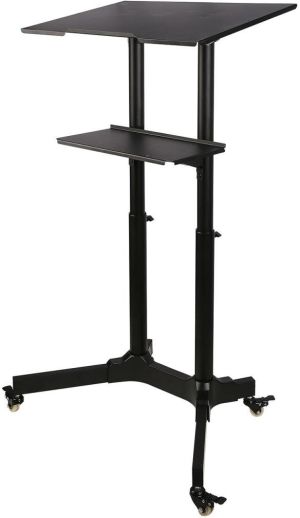 Art STOLIK NA KÓŁKACH/STACJA ROBOCZA pod notebooka/projektor (STO S-10B) 6