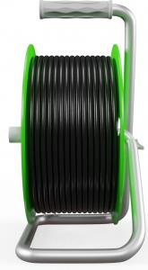 KEL Przedłużacz bębnowy STANDARD LINE, 4x2p+Z, 16A, 3680W, H05VV-F, 3x1,5; 40m, czarny (W-97372) 7