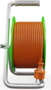 KEL Przedłużacz bębnowy STANDARD LINE 25m H05VV-F 3x1,5 4xGS 16A pomarańczowy (W-97045) 3