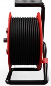 KEL Przedłużacz bębnowy PROFESSIONAL LINE 40m H05RR-F 3x1,5 4xGS 16A IP44 czarny (W-97056) 8