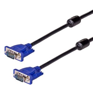 Kabel Akyga D-Sub (VGA) - D-Sub (VGA) 1.8m niebieski (AK-AV-01) 2
