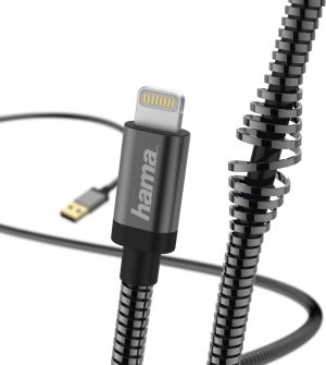 Kabel USB Hama USB-A - Lightning 1.5 m Czarny (001736260000) 5
