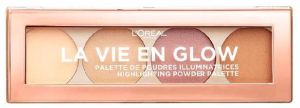 L’Oreal Paris Paleta rozświetlaczy La Vie En Glow Highlighting Powder Palette 01 1
