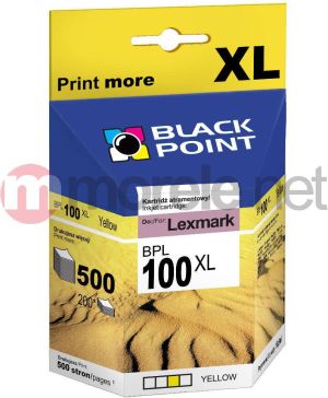 Tusz Black Point tusz BPL100XLY / 14N0902E nr 100XL (yellow) 1